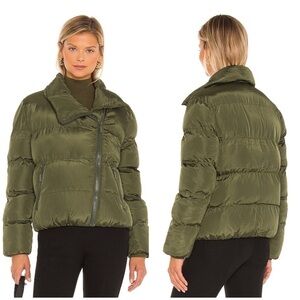 Toast Society Jupiter Puffer Jacket in Khaki Size S